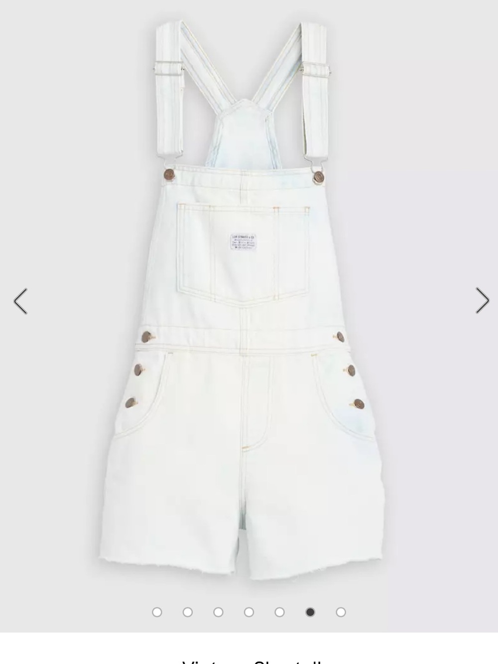 Women’s Levi Denim Overalls